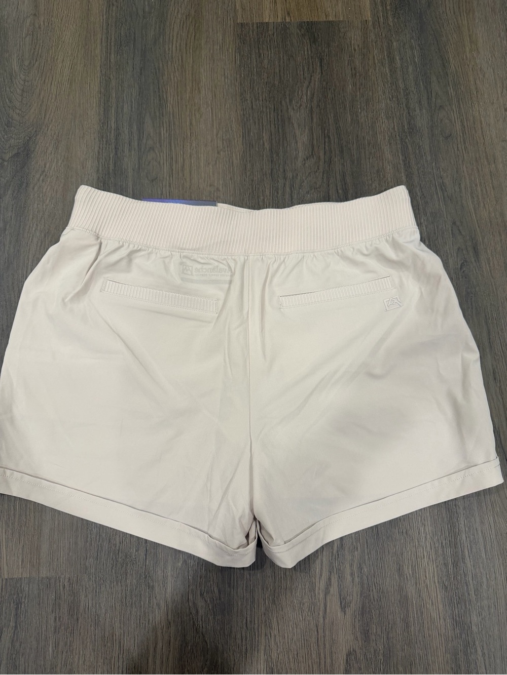 Avalanche Women's Soft Drawstring Shorts — Cream - Picture 3 of 4
